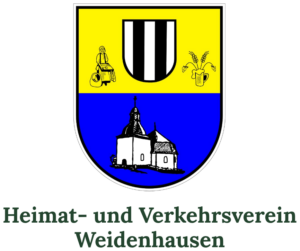 Logo des Heimat- und Verkehrsvereins Weidenhausen: Wappen von Weidenhausen mit Vereinsname